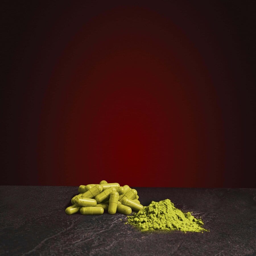 Капсули Moringa Kratom World Moringa. Висококачествена моринга от Индонезия, здравословен имунитет, функция на тялото.