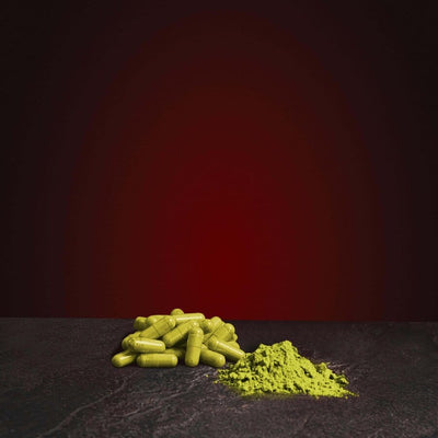 Капсули Moringa Kratom World Moringa. Висококачествена моринга от Индонезия, здравословен имунитет, функция на тялото.