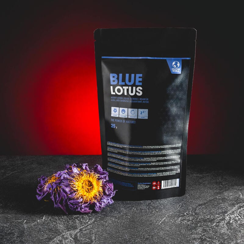 СИН ЛОТОС (ФИН ПРАХ) Kratom World Лична колекция Plzeň České Budějovice Lovosice Holubice Релаксация Сексуална стимулация