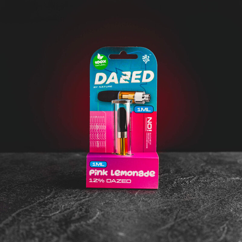 Картридж за изпарител Dazed Essence Pink Lemonade 0.5 мл, качествен HHCPO вейп, Разпродажба, Прага, Пилзен, Бърно, бисквитки
