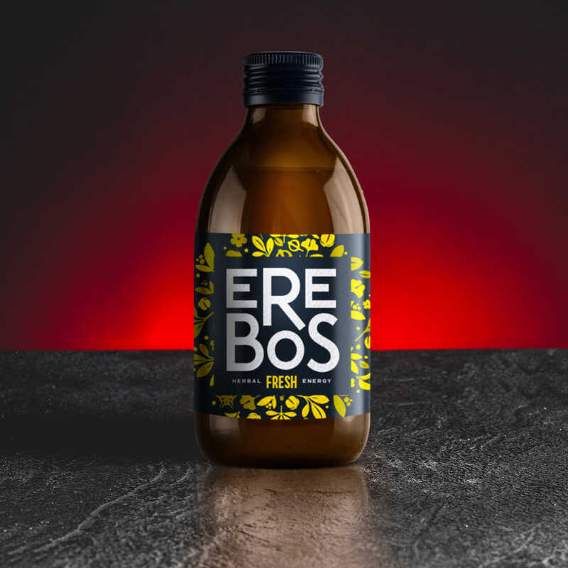 Erebos Bylinný nápoj kratom world kofein přírodní energie fresh povzbudí