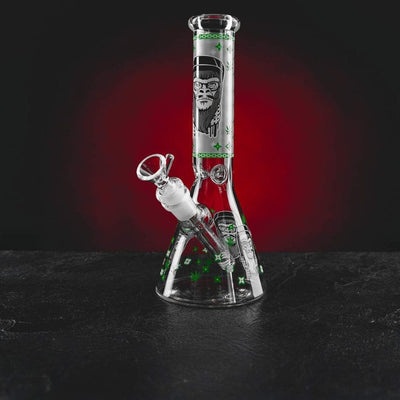 kratom world bong skleněný gorilla green light luminescent kratomworld