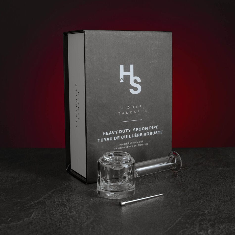 Стъклена наргиле kratom world с по-високи стандарти, лъжица, лула kratomworld, разпродажба