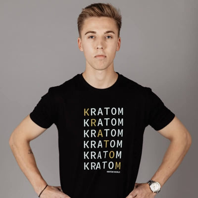 Тениска с кратом от света на кратом
