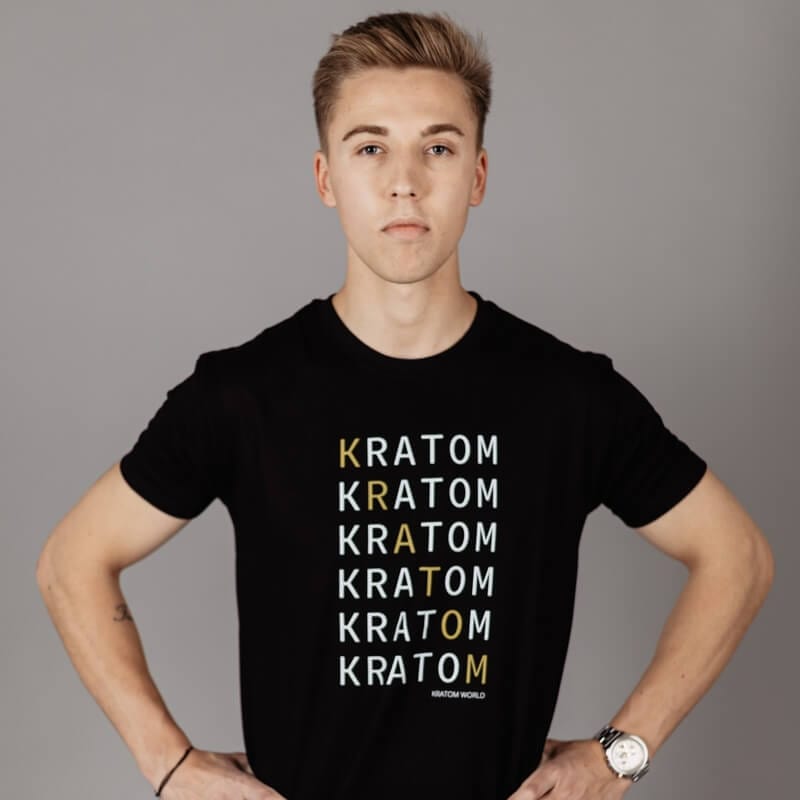 Тениска с кратом от света на кратом