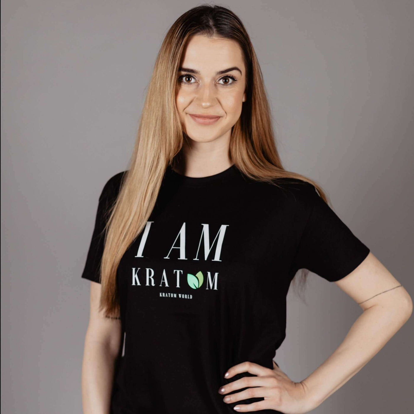 I am kratom - Дамска тениска