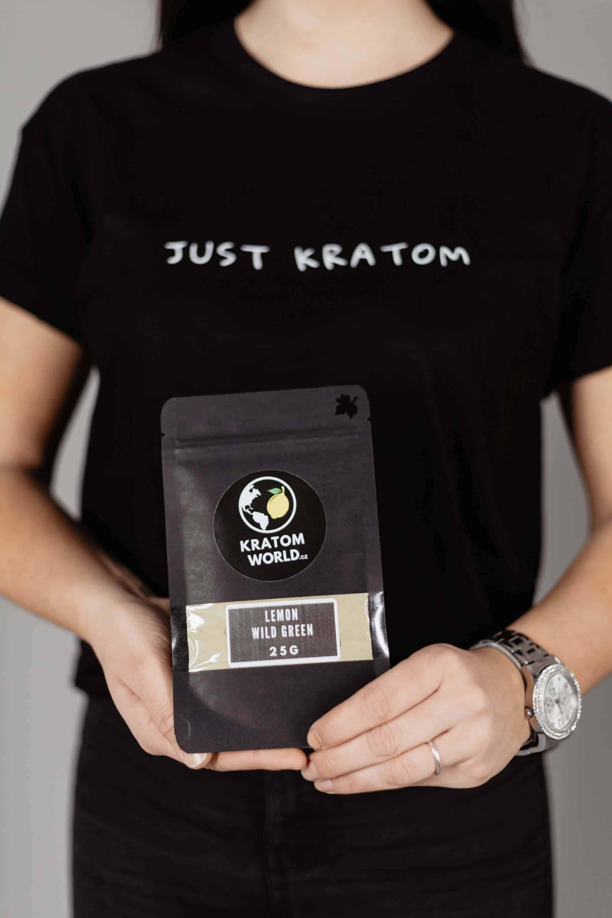 Дамска тениска Kratom World Just Kratom с ароматизиран кратом