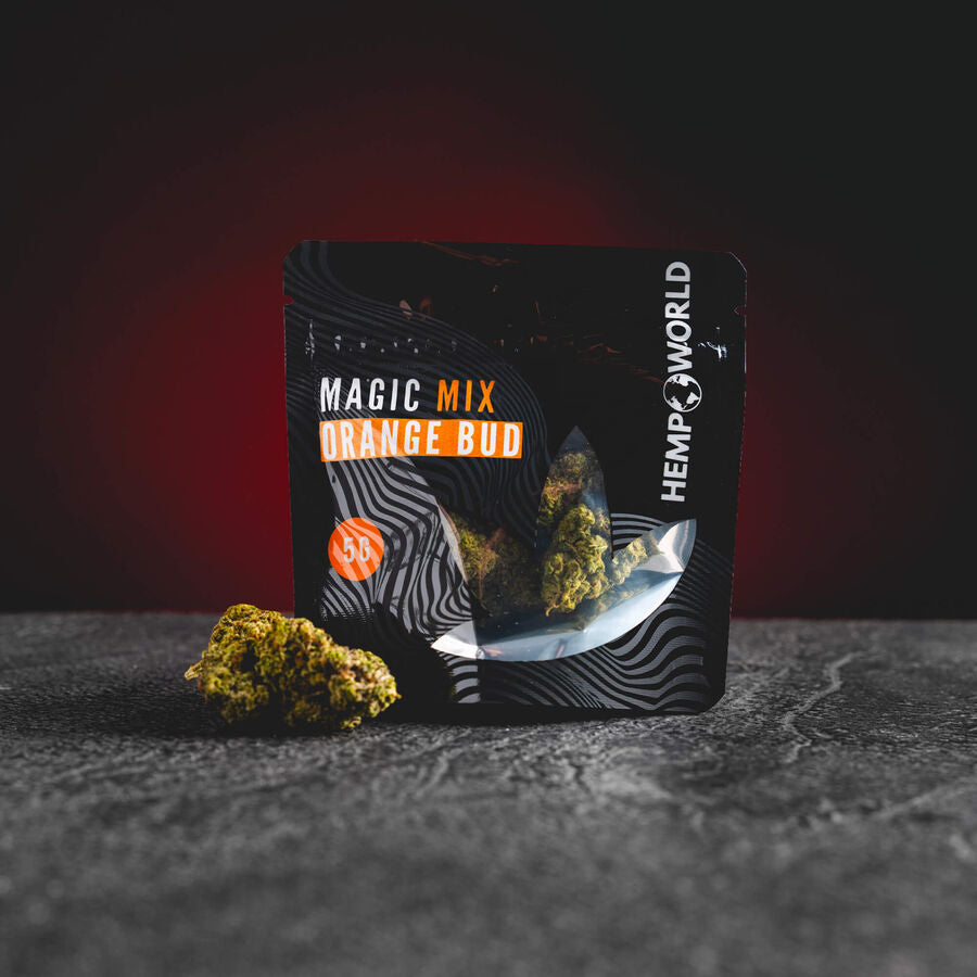 KRATOM WORLD цветя портокалови пъпки вътрешен магически сос 10 процента CBD hhc