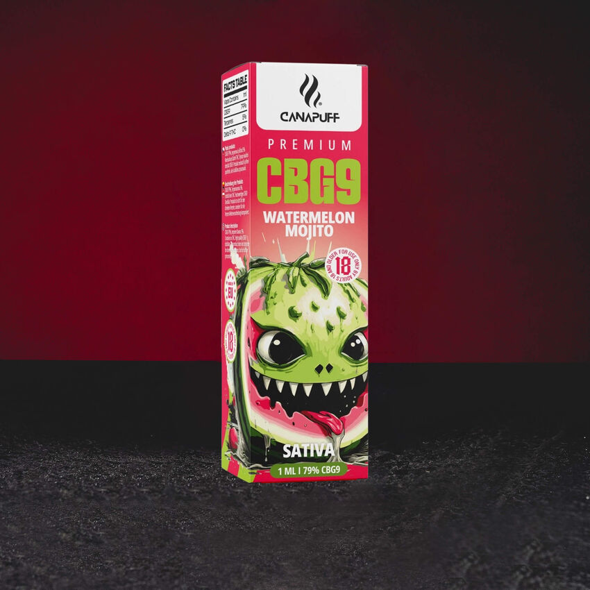 Диня Мохито Vape Pen Качествена еднократна CBG9 писалка Kratom World Sale